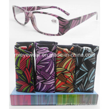 Lunettes de lecture de dames avec affichage (DPR008)